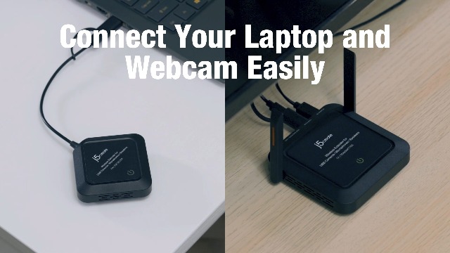 Amazon.com: j5create Wireless Extender for USB Webcam, Microphones
